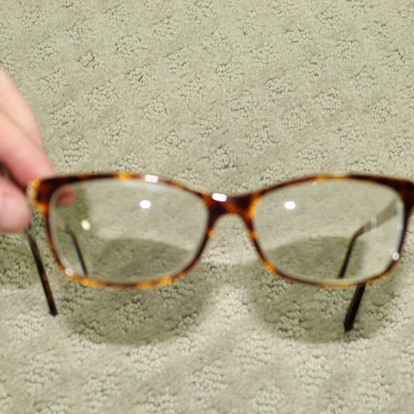 Gucci GG3678 Tortoise Shell and Metal Prescription Glasses Frames w Case - Picture 3 of 12